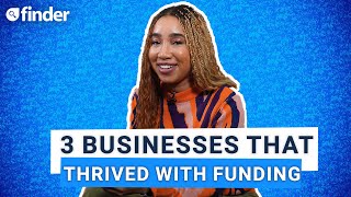 3 small businesses that thrived with funding [upl. by Dilaw891]