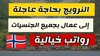 النرويج تفتح الهجرة من خلال العمل الموسمي لسنة 2024  نسبة القبول 90  بدون شرط العمر [upl. by Hutner]