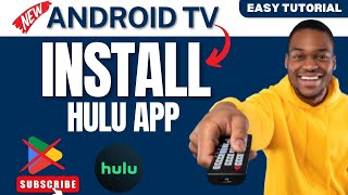 How to Install Hulu App on Android TV 2024 Without Google Play Store [upl. by Joleen931]