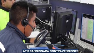 ATM sancionará por contravenciones con cámaras de videovigilancia [upl. by Llenrac]