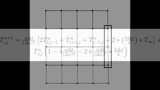 Matlab03Problema de transferencia de calor mediante el método de diferencias finitas [upl. by Gaskin]