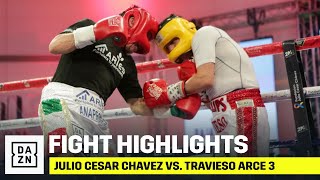 Julio César Chávez vs Jorge Travieso Arce [upl. by Aihsoj]