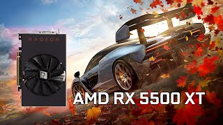 AMD RX 5500 XT 4GB  FORZA HORIZON 4 2018 [upl. by Ecenaj]