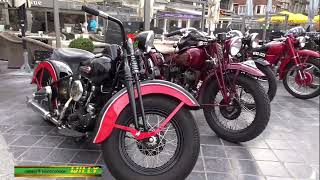 veteranen moto treffen oostende 2018 walking tour [upl. by Aiciles913]