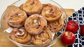 C’est la saison des pommes 🍎 Réalisez ces beignets aux pommes tellement bons 😋😋et faciles à faire [upl. by Maxi]