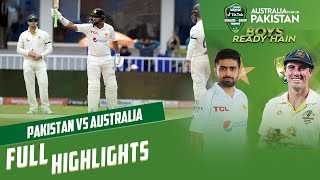 Full Highlights  Pakistan vs Australia  1st Test Day 5  PCB  MM1T [upl. by Acinoj]