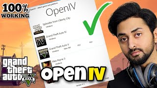 HOW TO INSTALL OPENIV 41 2024  GTA 5 MODS 2024 HINDIURDU  THE NOOB [upl. by Brader]