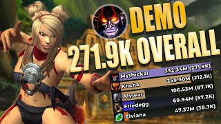 4PC Demonology Warlock  2719K Overall  AtalDazar Mythic 22  WoW Dragonflight 102 [upl. by Nehpets559]