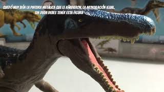 BARYONYX Jurassic World Fallen Kingdom Mattel Review [upl. by Ecylla659]