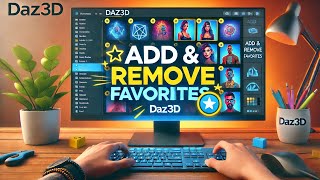 Add amp Remove Favorites in Daz3D [upl. by Olecram461]