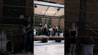 Maneskin  ZITTI E BUONI Cover by Astory band Live [upl. by Ettenot579]