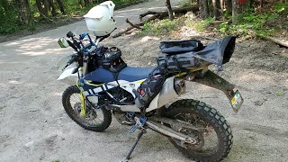 Husqvarna 701 Enduro  On Road [upl. by Anujra257]