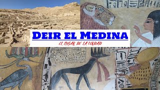 Deir el Medina el lugar de la verdad El arte de lo cotidiano en el barrio de los artesanos [upl. by Ot]