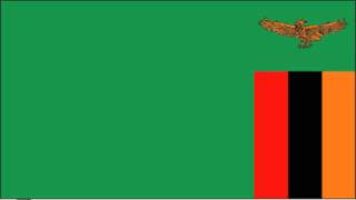 Zambia Flag and Anthem [upl. by Marge]