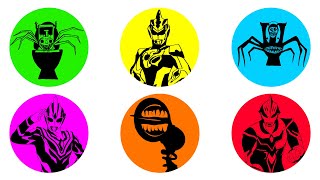 Skibidi Toilet Ultraman Ginga Victory Ultraman Geed Ultraman Z Siren Head Cho Cho Charles [upl. by Dibb]