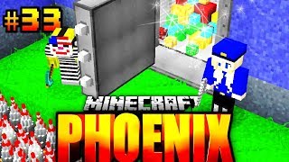 EINBRUCH im XXL TRESOR  Minecraft Phoenix 033 DeutschHD [upl. by Ferretti]