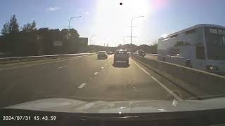 Dash Cam Tour Canberra Airport to Majura Park Fyshwick and Canberra Outlet [upl. by Yelwar]