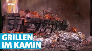 Grillen im Kamin  So gehts [upl. by Latreshia657]