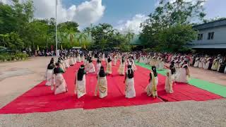 MEGA THIRUVATHIRA Teachers and parents of Pallimon Siddhartha Central School [upl. by Attaymik]