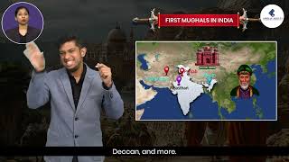 7th Social  Mughal Empire Part1I Lessons in sign Language for HI [upl. by Geffner378]