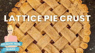 How to Make a Lattice Pie Crust [upl. by Ciredor]