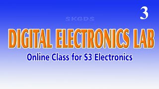 Kerala  Polytechnic  Electronics  Digital Electronics Lab  Exp 03  Half Adder and Full Adder [upl. by Attayek]