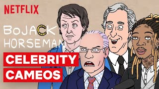 The Celebrities of Hollywoo  BoJack Horseman  Netflix [upl. by Aihk744]