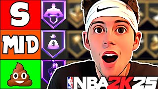 RANKING EVERY BADGE ON A TIER LIST NBA 2K25 MyTEAM [upl. by Drofxer]