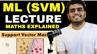 Support vector machine in depth explanation  GATE DA course DEMO [upl. by Hedvige295]