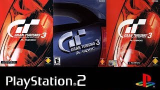 Gran Turismo 3 ASpec All intros NTSCJ NTSCU PAL [upl. by Chapa]