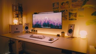 A Cozy Desk Setup You Can Probably Afford [upl. by Airitac]