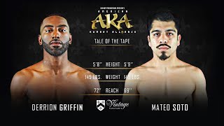 AKA 41 Bout 8 Mateo Soto vs Derrion Griffin [upl. by Chew439]