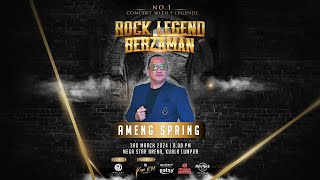 AMENG SPRING  Konsert Rock Legend Berzaman [upl. by Anitnamaid]