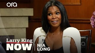 How Straight Outta Compton changed Nia Longs feelings about Ice Cube  Larry King Now  OraTV [upl. by Marigolde]