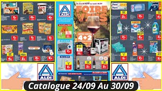 Nouveau Catalogue Aldi De La Semaine Prochaine Du 240924 Au 300924 Promotion et bon plan France [upl. by Suanne]