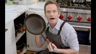 HelloFresh Commercial 2022 Neil Patrick Harris and David Burtka Ad Review [upl. by Selrac]