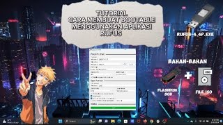 TUTORIAL CARA MEMBUAT BOOTABLE MENGGUNAKAN BANTUAN APLIKASI RUFUS sistemoperasi itbstikomambon [upl. by Nyliram469]