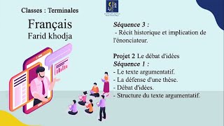 Leçon de français avec M Farid Khodja Classes terminales [upl. by Anemix]