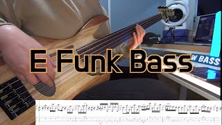 E Funk Bass 조금은 빡센 베이스 라인 [upl. by Nho]