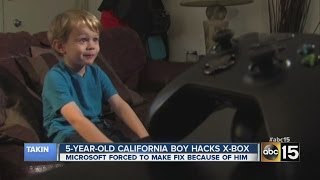 5yearold boy hacks Xbox [upl. by Yona]