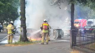 Auto Brand Berlin Reinickendorf 240716 [upl. by Fusuy386]