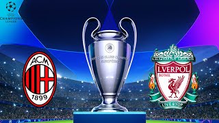 Milan vs Liverpool  Champions League 20242025 [upl. by Mame]