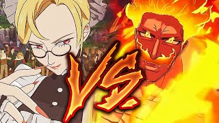 GELDA DOMINATES ESCANOR ETERNAL SUNSHINE ESCANOR VS GELDA  Seven Deadly Sins Grand Cross [upl. by Rankin]