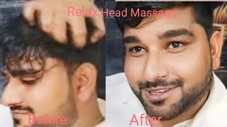 ♥️👌Head massage for men  Head Massage For Men Asmr [upl. by Vas]