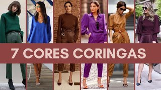 7 CORES CORINGAS PARA O INVERNO  Estilo em Dobro [upl. by Asirralc505]