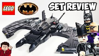 LEGO Batman 1989 Batwing 76161  Set Review [upl. by Faden]