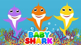 Five Little Baby Sharks  nursery rhymes  Little Fish Tales [upl. by Uoliram]