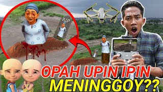 DRONE MENANGKAP NAMPAK OP4H UPIN IPIN B4NGKIT DARI KUBUR😱  Mikael TubeHD [upl. by Landsman156]