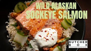 How to cook WILD ALASKAN SOCKEYE SALMON RECIPE [upl. by Ardnatal]