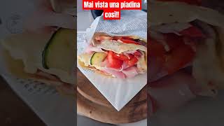 La piadina che non ti aspetti [upl. by Anitsim]